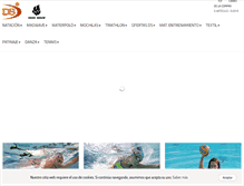 Tablet Screenshot of dissenysport.com